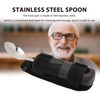 Adaptive Eating Utensils Slip Resistant Handle Parkinson Eating Spoon for