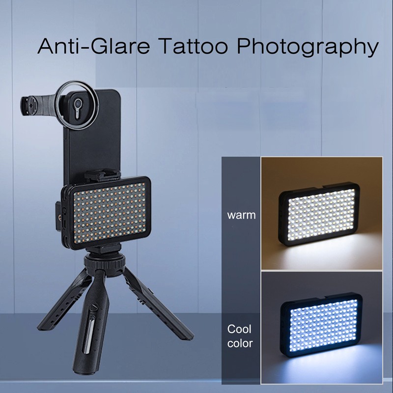 Tattoo Artwork Fill Light for Photos Brightness Dimmable Photography Mobile
