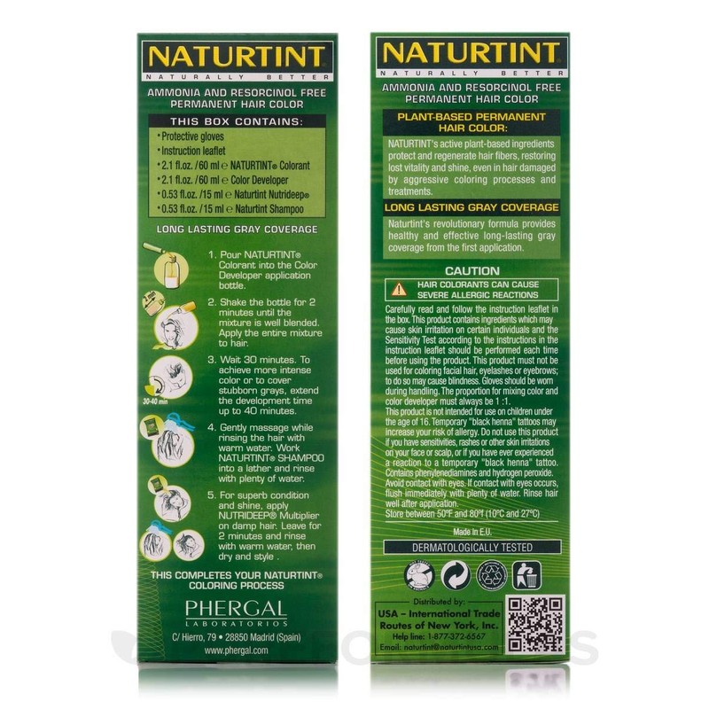Naturtint Permanent Hair Colorant, Dark Golden Blonde (6G), 5.6 Oz,