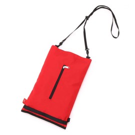 CHUMS CH60-3632-R001-00 Logo Box Tissue Cover, Storage Case, Red, H7.9 x W13.4 inches (20 x 34 cm)