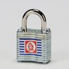 Padlock - Standard Key (Fixed Type) K25M-A 5ea