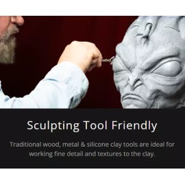 Chavant - Alien Clay Medium - 1 Wedge Sample Size (0.5lb)