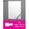 indigo® Multipurpose White A4 Sticker Labels-Inkjet, Laser, Copier-Versatile Sticker Labels