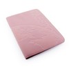 TUFF LUV Nappa Leather Passport Holder Case - Pink, rose
