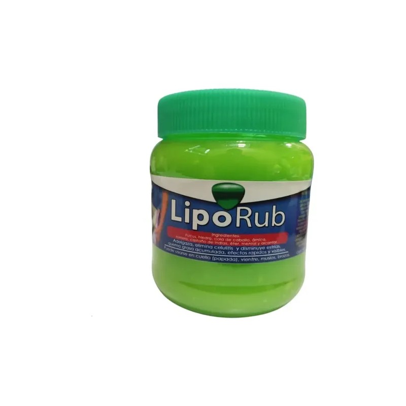 4 Piezas Gel Reductor Lipo Rub Quema Grasa Quita Estrías