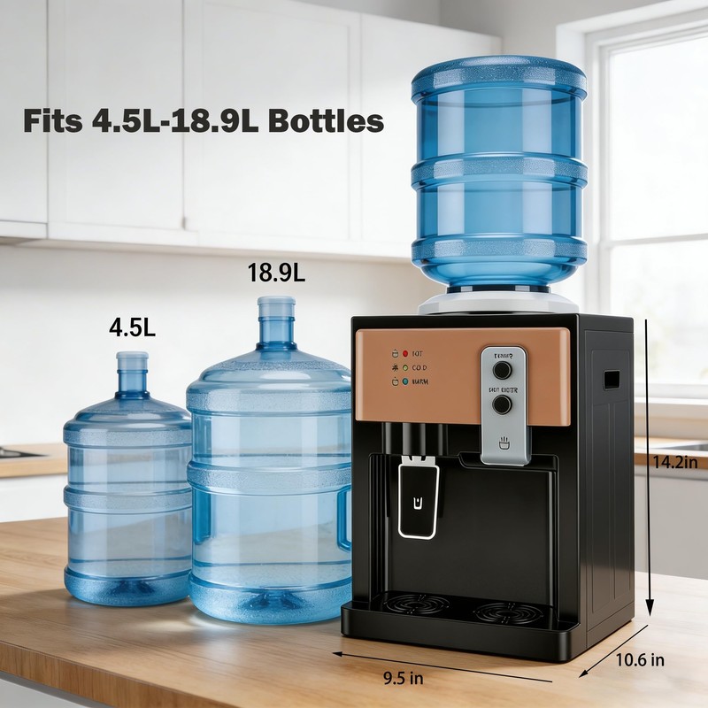 Water Cooler Dispenser 5 Gallon Bottle Top Loading Dispenser Hot