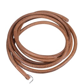 X-Mile Pedal Sewing Machine Belt Sewing Machine Genuine Leather Made Sturdy Durable with 1 Hook Easy to Use for Vintage Home Pedal Pedaling Type Sewing Machine