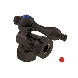 Kingston Brass CC44105 Vintage 1/2-Inch FIP X 1/2-Inch or 7/16-Inch Slip Joint Angle Stop, 2-3/4-Inch, Oil Rubbed Bronze