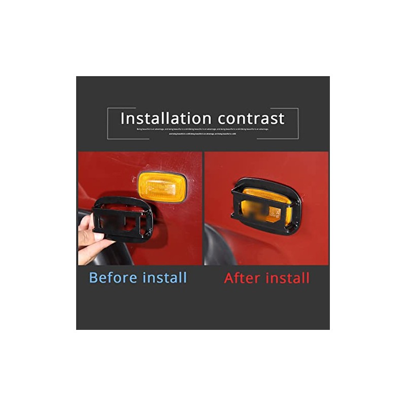 Car Direction Indicator Light Protective Cover Side Indicator Shield Replacement