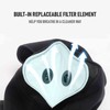 Balaclava Cycle Cap Thermal Face Cover with Breathing Valve in