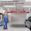 TRUSOON Ladder Storage, Larger Pulley Ladder Hoist, Self Locking Function