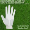 FINGER TEN Men's Golf Gloves Left Right Hand Leather with