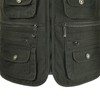 Cargo Vest, Soft and Breathable Multi-Pocket Cotton Camera Vest for