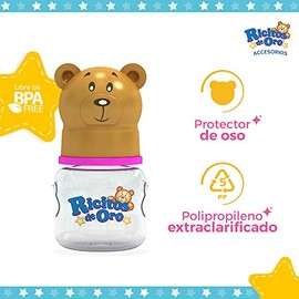 Ricitos de Oro Biberón Ricitos De Oro Cuello Angosto 2 Oz, colores aleatorios