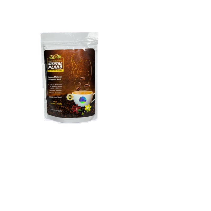 CAFÉ VIENTRE PLANO FIT PLUS SABOR CAPUCHINO VAINILLA 250g