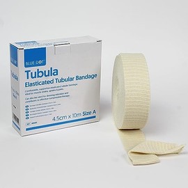 Tubula Elasticated Tubular Support Bandage Size A Infant Feet/Arms 4.5cm W x 10m L