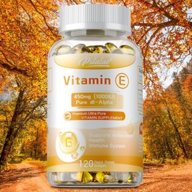 Vitamin E for facial hair shine and skin care Antioxidant protection for cardiomyocyte health, 1 pack, 120 tablets / 얼굴 머리카락 윤기 및 피부 관리를 위한 비타민 E 심근세포 건강 항산화 보호, 1개, 120정