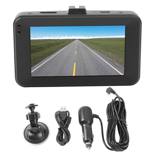 KLLJRFW Driving Recorder Super HD 1080p Wide Vision Angle IPS