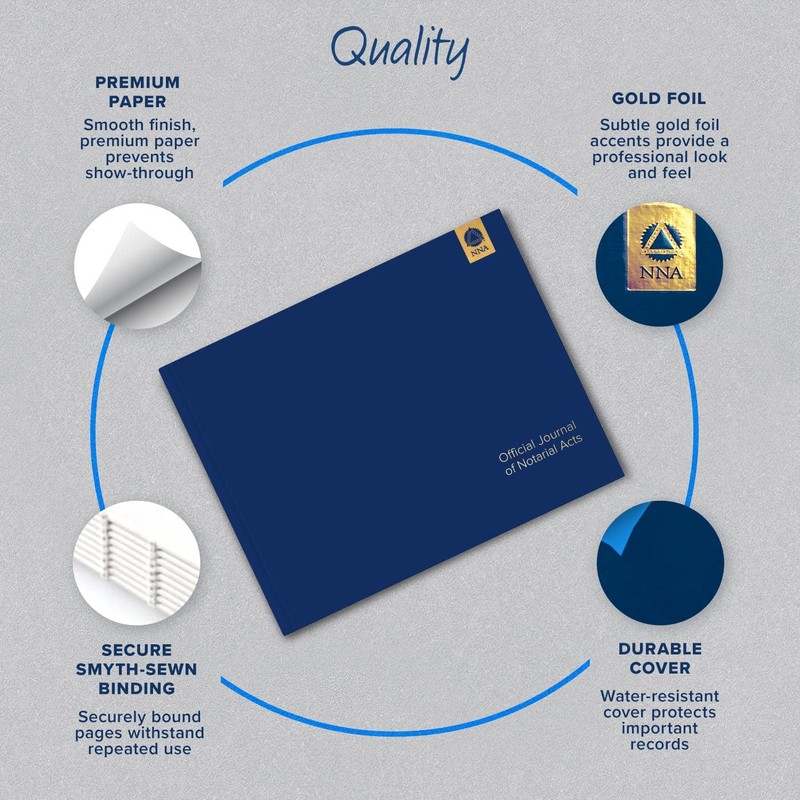 National Notary Association Basic Notary Journal - Essential Softcover Journal