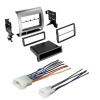 American International New Double Din Dash Install Kit TOYK972S Silver