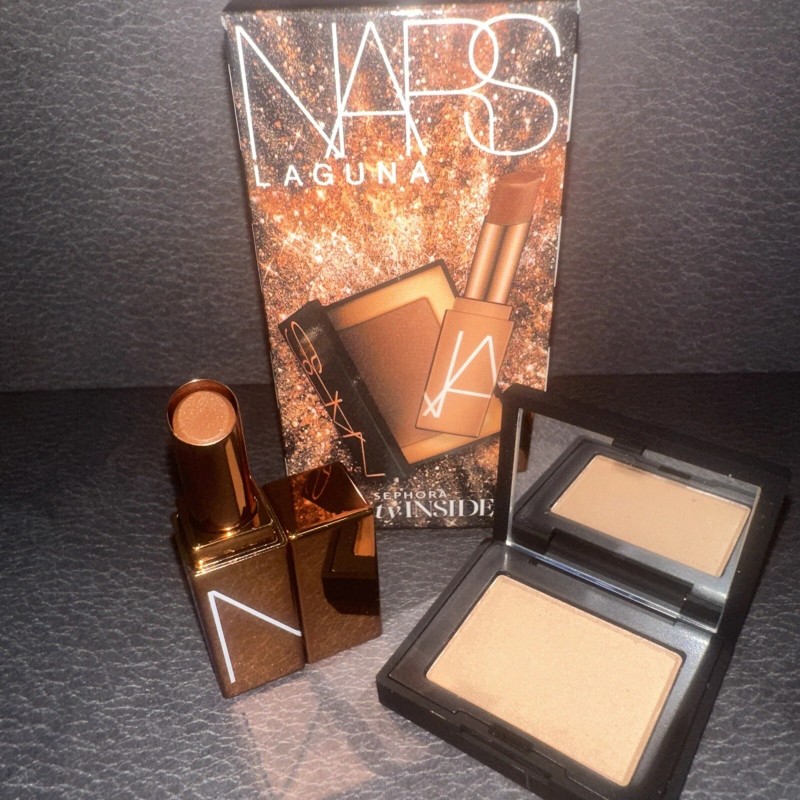 NARS Laguna Beauty Insider Mini Set Bronzing Powder Afterglow Lip