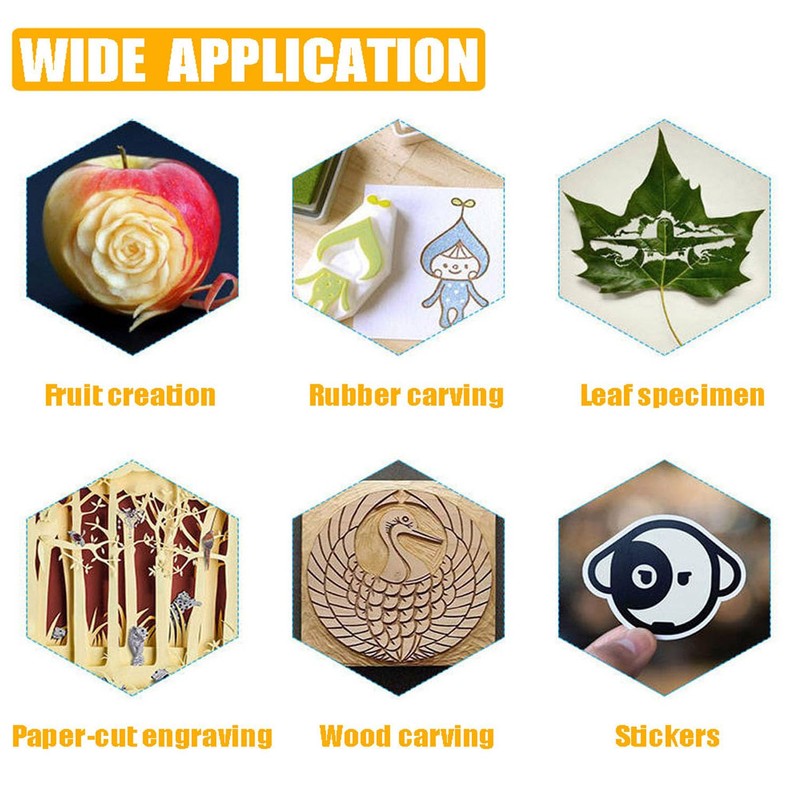 Craft Knife Precision Hobby Knife Kit with 2 Exacto Knife