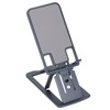 Phone Stand Foldable Portable Ergonomic 7 Angle Adjustments Bottom Silicone