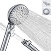 WHZeffect Handheld Shower Heads with ON OFF Switch,Extra Long 79-inch