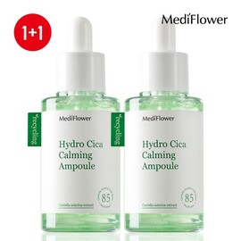 Mediflower Hydro Cica Calming Ampoule 50ml x 2 / 메디플라워 하이드로 시카 카밍 앰플 50mlx2