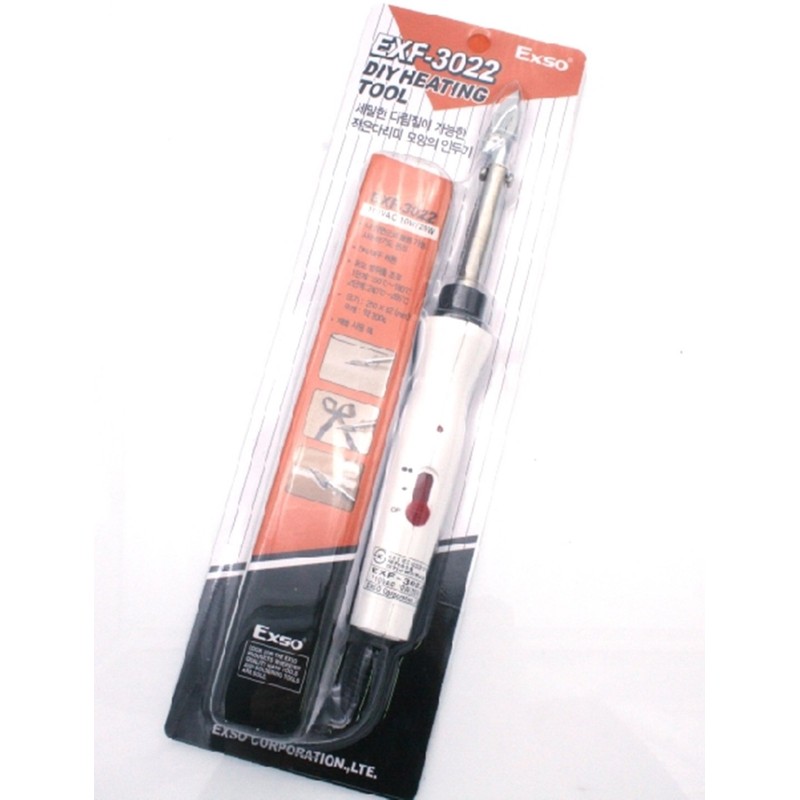 EXSO RIGID MINI IRON for smoothing filament, pet clothes, tape