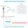 BITIWEND Wireless Signal Transmission Extension Set Doorbell and Chime Forwarding