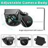 GreenYi Car Backup Camera with Dynamic Trajectory Guide Line, AHD1080P