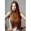 hair2heart Tape-In Real Hair Extensions, 60 cm, 2.5 g Strands,