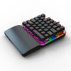Mechanical Gaming Keyboard 35 Keys One Handed Wired Backlight Gamer