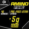 Forzagen Amino Fire EAA L-Glutamina y Taurina 40 Servicios Pre-Entreno