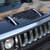 car-attention Gloss Black Fit For 2003-2009 Hummer H2 Front Hood