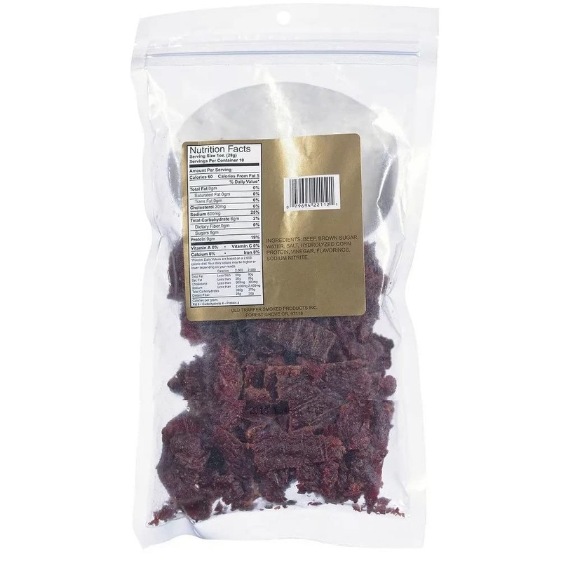 Old Trapper Old Fashioned Beef Jerky 10 oz. Bagged