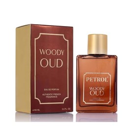 Woody Oud for Men and Women EDP - Top Notes of Brazilian Rosewood, Cardamom & Sichuan Pepper - Base Scents of Tonka Bean, Vanilla & Amber - Oriental & Woody - Paraben Free - Elegant 100ml Bottle