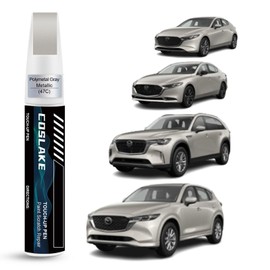 COSLAKE Car Touch Up Paint(Platinum Quartz Metallic(47S)) for Mazda, Car Paint Scratch Repair Kit, Quick & Easy Solution to Repair, 2 in 1 Scratch Remover Pen with Color-Matched