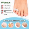 Welnove Pack of 10 Bunion Correction, Toe Separators with 2