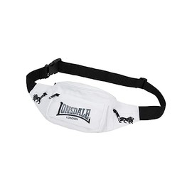 Lonsdale Bum Bag Hip, White/Black/Ash, bum bag
