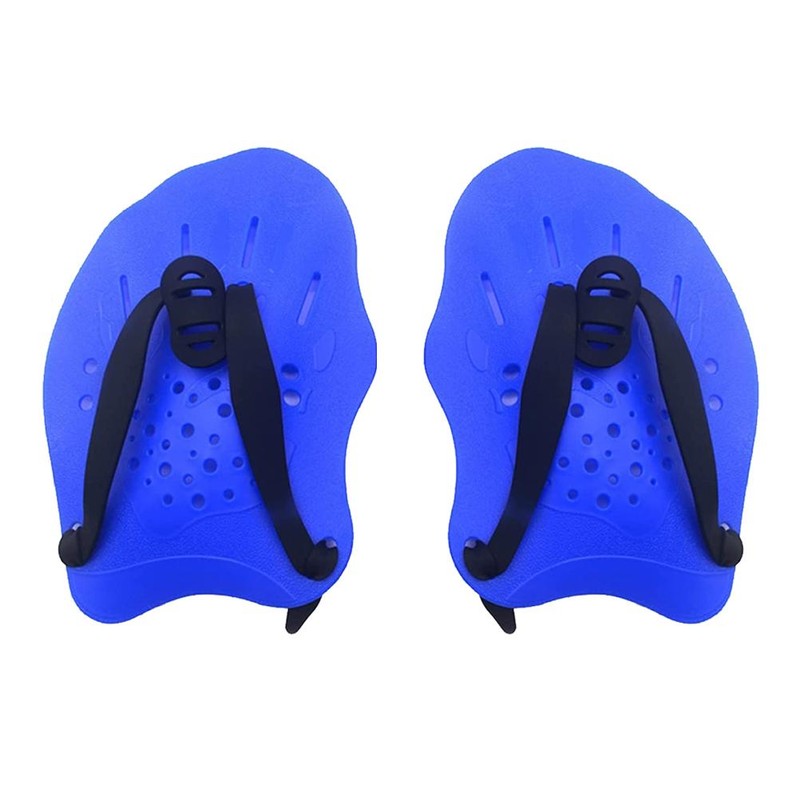 Swim Hand Paddles Swimming Training Paddles with Adjustable Straps Contour