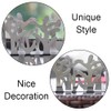 Stainless Steel Napkin Holder Silver Plants Shape Serviette Holder Modern