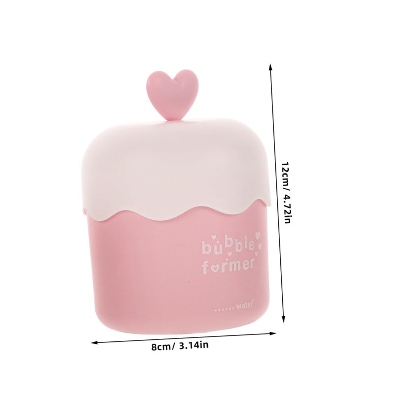 Beavorty 2pcs Portable Bubble Maker for Facial Foam Press Foam