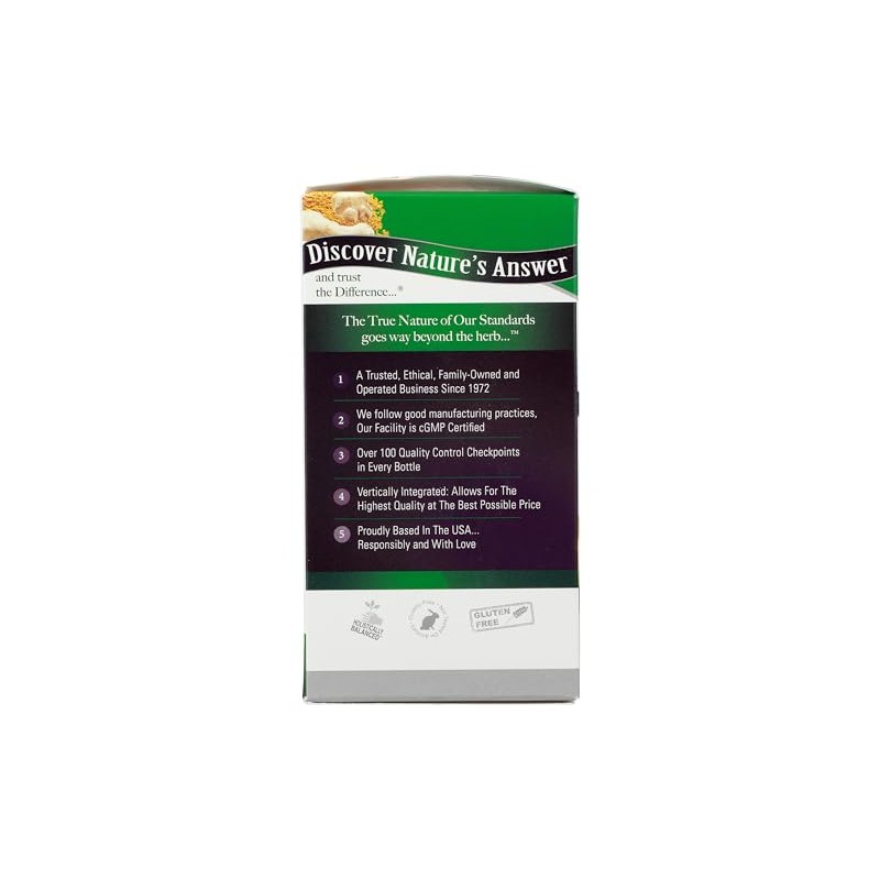 Nature's Answer Extracaps Turmeric and Ginger Vegetarian Capsules, 90-Count