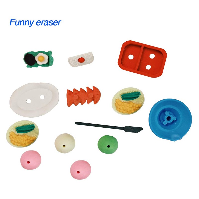 Ranvi 30PCS Kids Eraser, Mini Puzzle Pencil Eraser for Kids