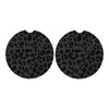 Jndtueit Leopard Spots Auto Insert Coaster, Vivid Cheetah Skin 2.8