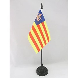 Table Flag Sicily Nationalists 15 x 10 cm - Independence Table Flag 10 x 15 cm - Flags AZ FLAG