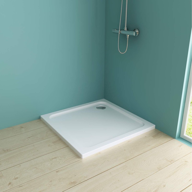 Shower Drain Fitting 90 mm with Odour Trap for Shower