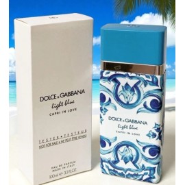 Dolce&Gabbana Dolce and Gabbana Men's Light Blue Capri In Love EDP Spray 3.4oz/100ml White box